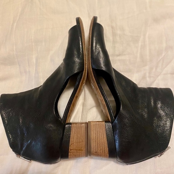 OFFICINE‎ CREATIVE KEYHOLE OPEN TOE ANKLE BOOT SHOE LEATHER​​​​​ - Picture 4 of 7